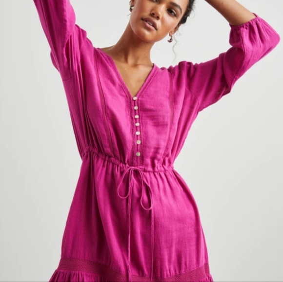 Rails Lilibet Dress Color Radiance Size Large Retail $218 - Picture 13 of 14